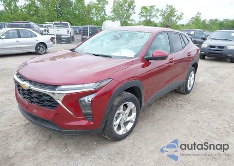 2024 Chevrolet Trax Fwd Sp из США, поврежденный, VIN KL77LFE21RC229542